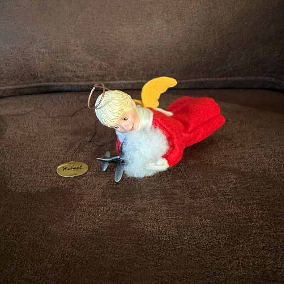 Simpich Angel “Michael” with Airplane Ornament from Colorado - Picture 5 of 9